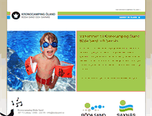 Tablet Screenshot of kronocampingoland.se